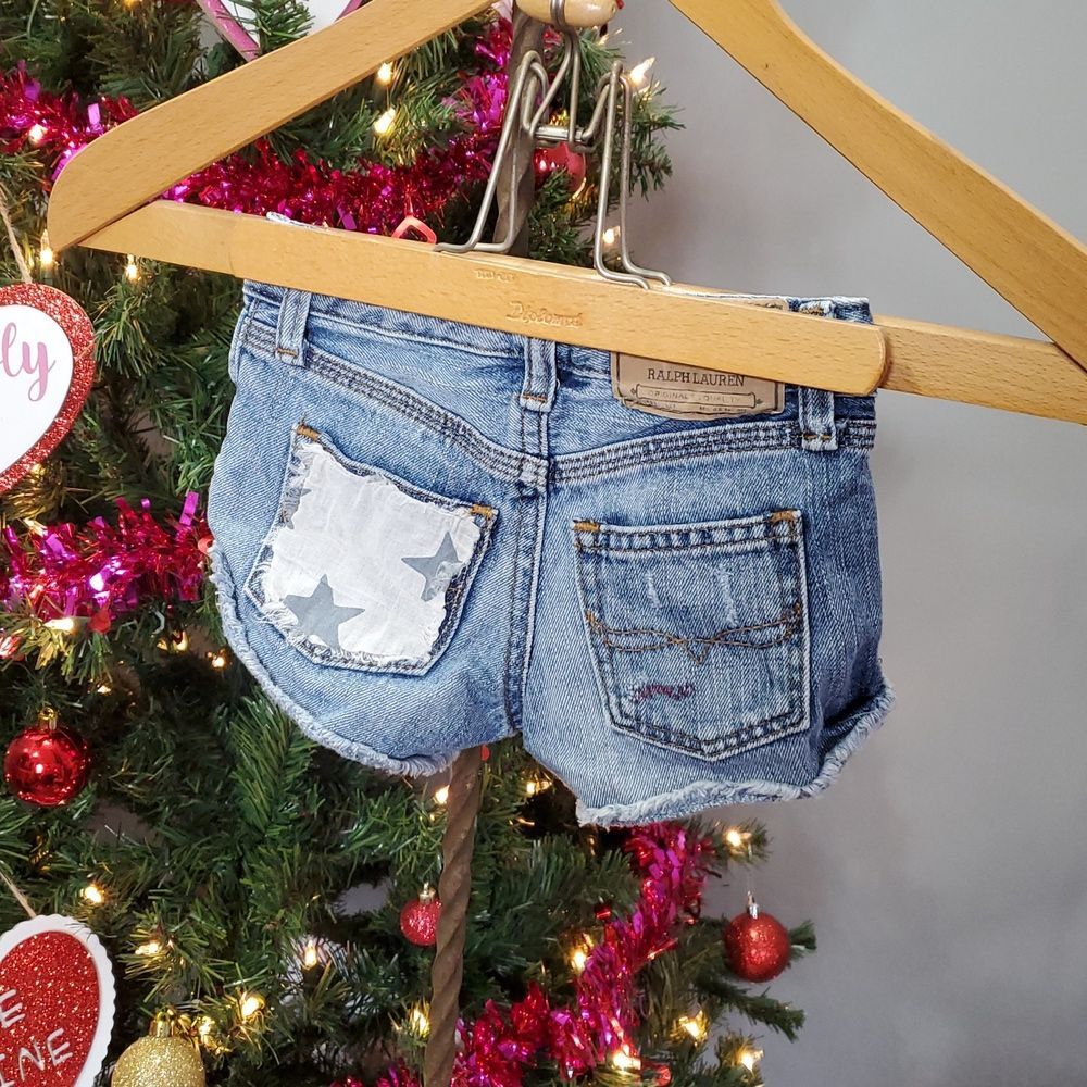 Girl's POLO jean shorts